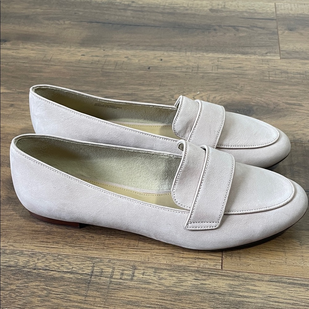 Talbots Pink Suede‎ Loafers Size 10